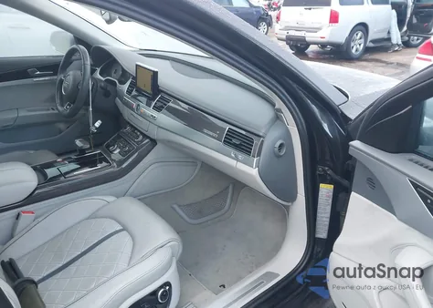 2013 Audi S8 4.0T from USA, damaged, VIN WAUD2AFD3DN010491